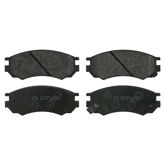 16266 - Brake Pad Set, disc brake 