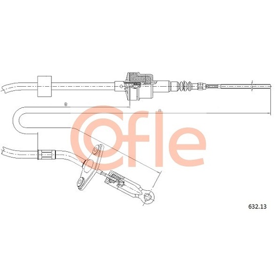 632.13 - Clutch Cable 