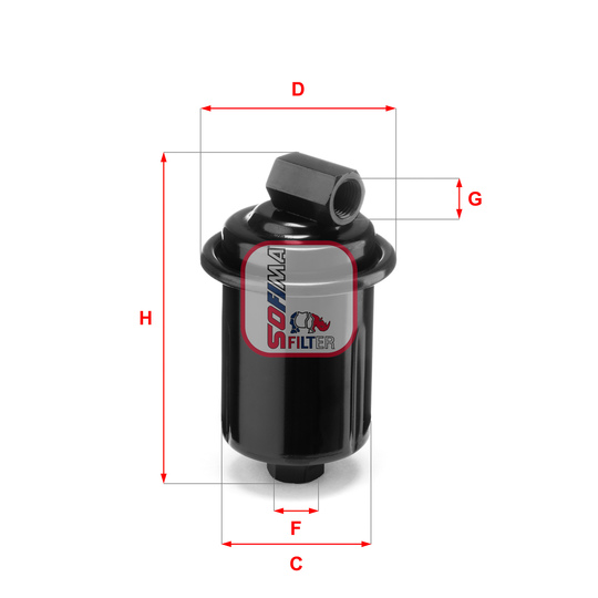 S 1749 B - Fuel filter 