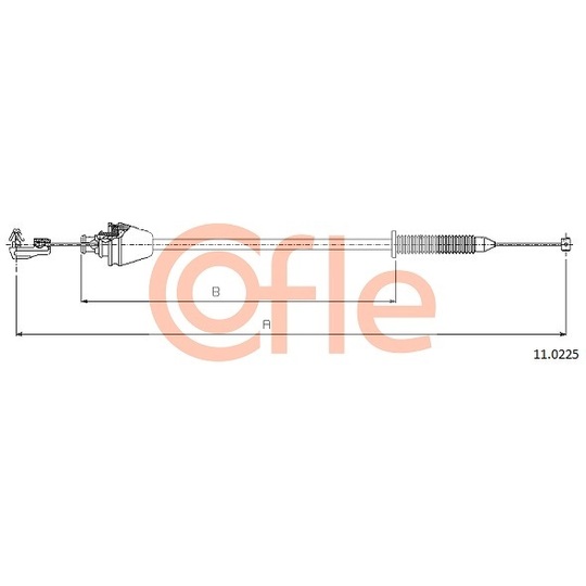 11.0225 - Accelerator Cable 