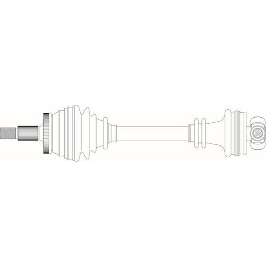 SA3042 - Drive Shaft 