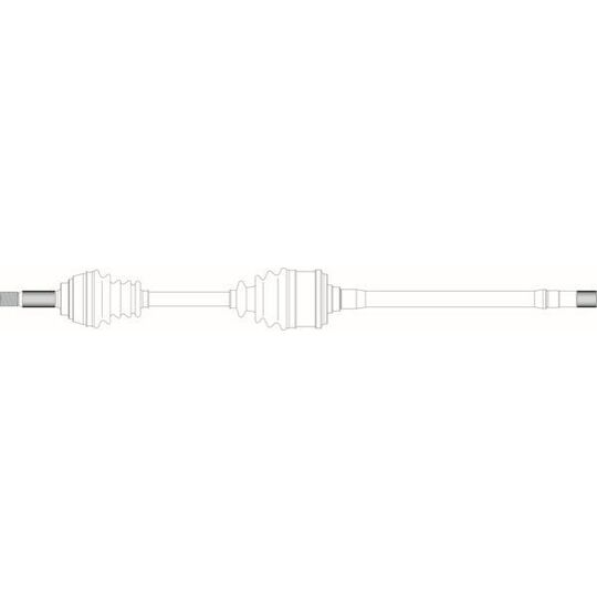 MT3005 - Drive Shaft 