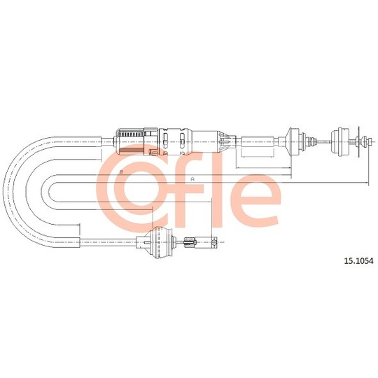 15.1054 - Clutch Cable 