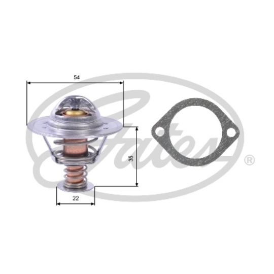 TH22689G1 - Thermostat, coolant 