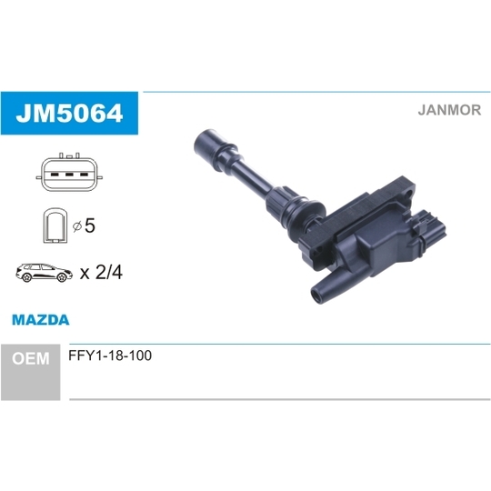 JM5064 - Ignition coil 