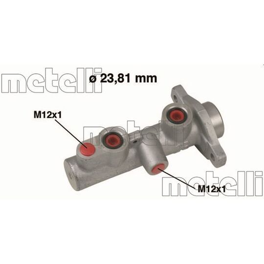 05-0651 - Brake Master Cylinder 