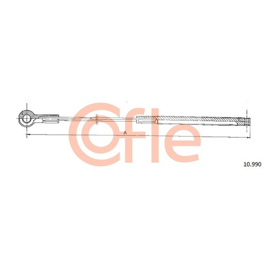 10.990 - Cable, parking brake 