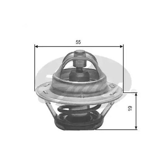 TH12389G1 - Thermostat, coolant 
