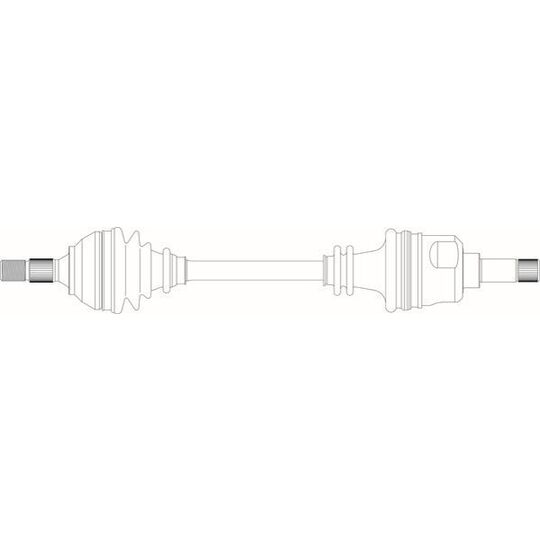 CI3079 - Drive Shaft 