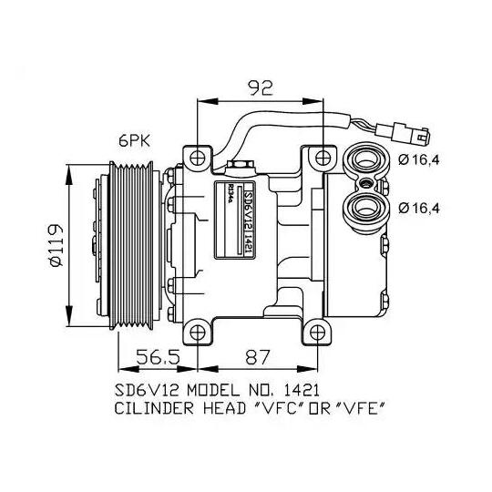 32244G - Compressor, air conditioning 