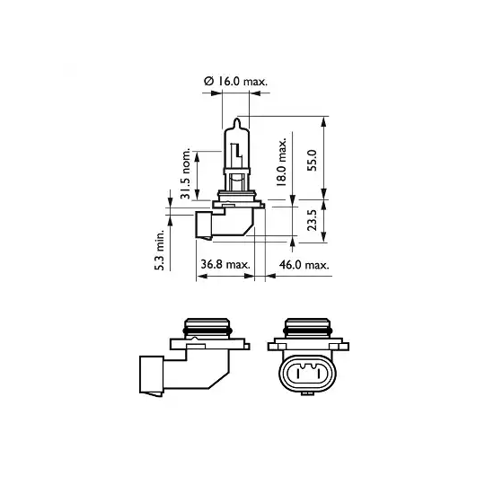 9005PRC1 - Bulb 