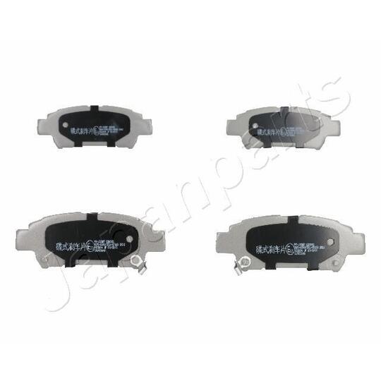 PP-258AF - Brake Pad Set, disc brake 