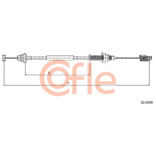 10.0390 - Accelerator Cable 