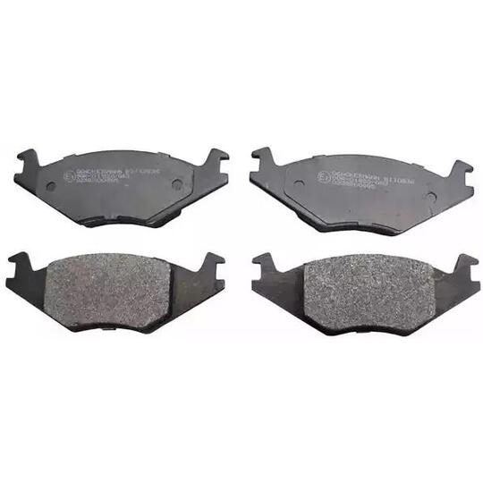 B110836 - Brake Pad Set, disc brake 