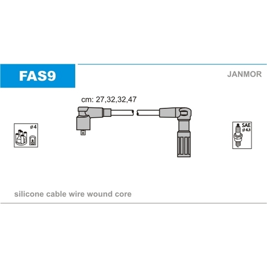 FAS9 - Ignition Cable Kit 
