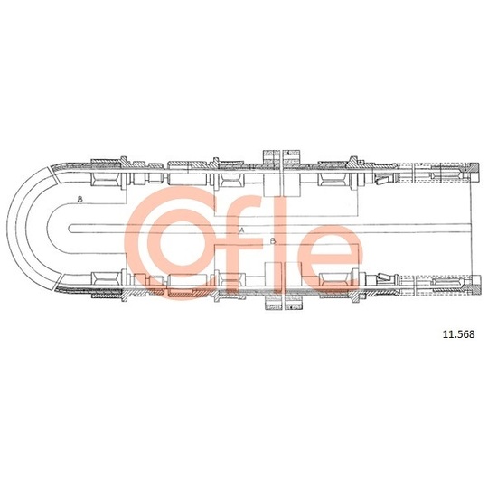 11.568 - Cable, parking brake 