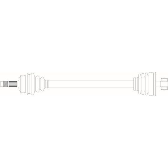 FI3125 - Drive Shaft 