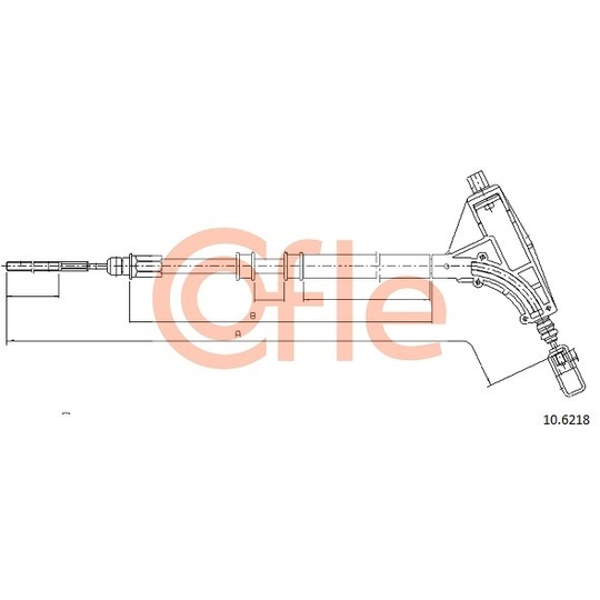 10.6218 - Cable, parking brake 