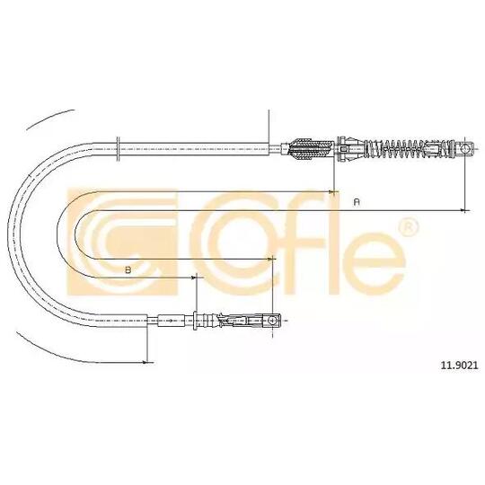 11.9021 - Accelerator Cable 