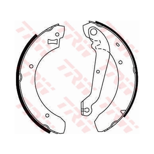 GS6208 - Brake Shoe Set 