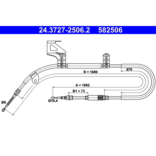 24.3727-2506.2 - Vaijeri, seisontajarru 