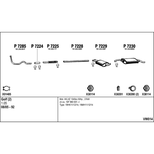 085398 - Lens, side marker light 