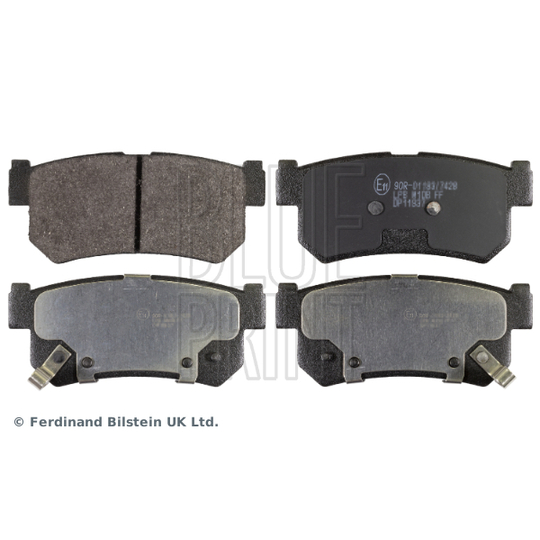 ADG04262 - Brake Pad Set, disc brake 