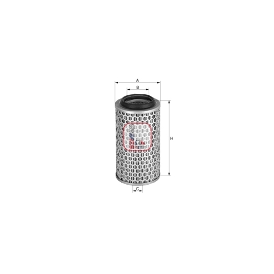 S 7214 A - Air filter 