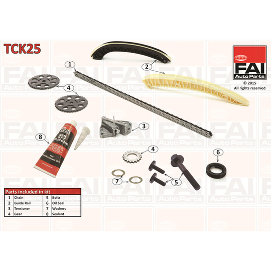 TCK25 - Timing Chain Kit 