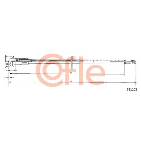 S31102 - Tacho Shaft 