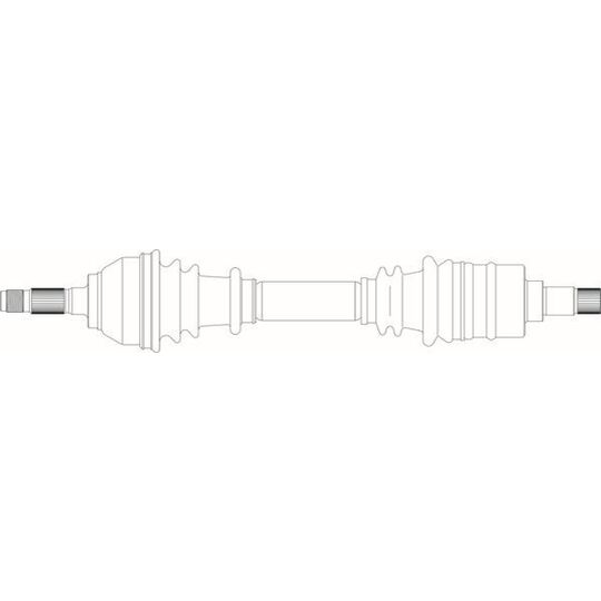 TA3033 - Drive Shaft 