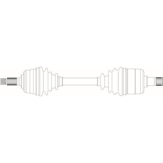 RV3011 - Drive Shaft 