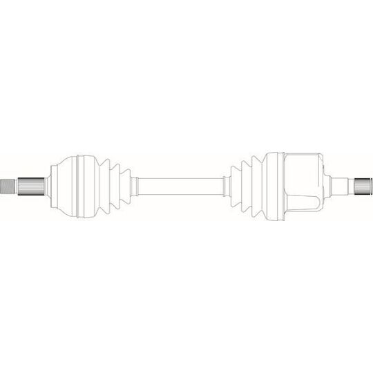 CI3035 - Drive Shaft 