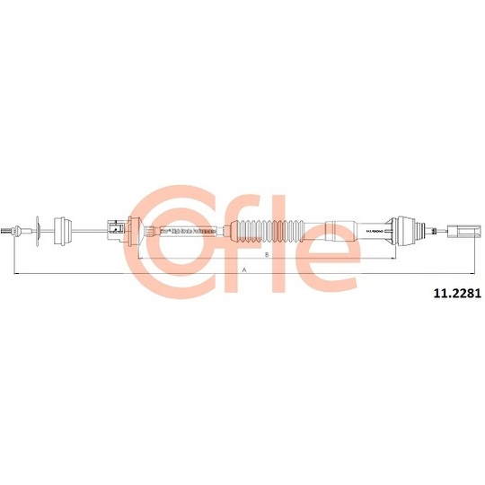 11.2281 - Clutch Cable 