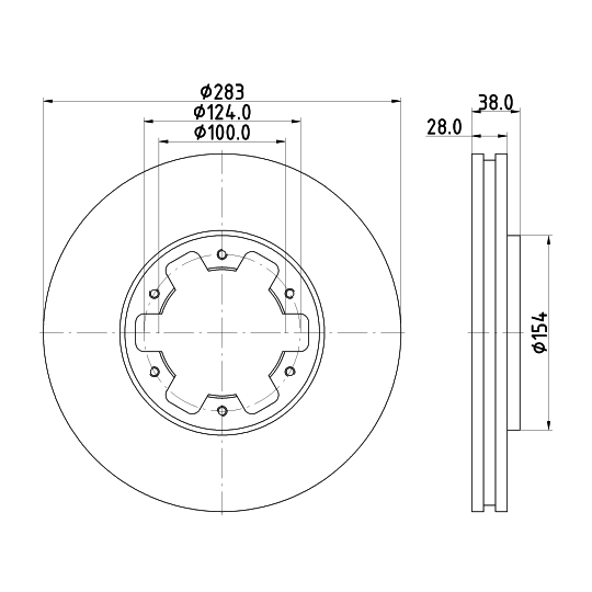 MDC2397 - Brake Disc 