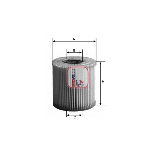 S 5045 PE - Oil filter 