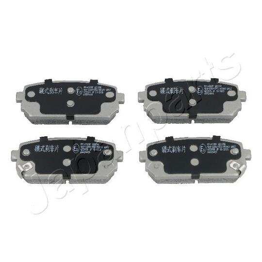 PP-K10AF - Brake Pad Set, disc brake 