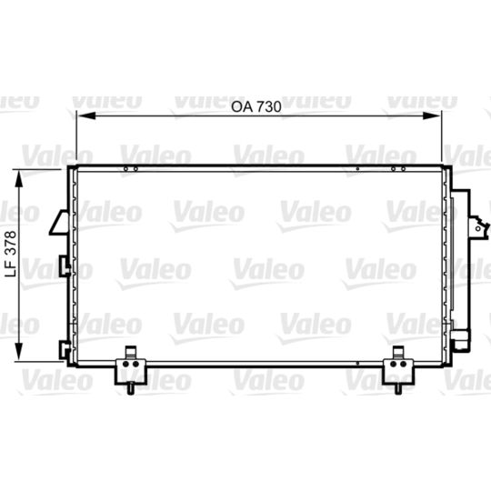 814218 - Condenser, air conditioning 