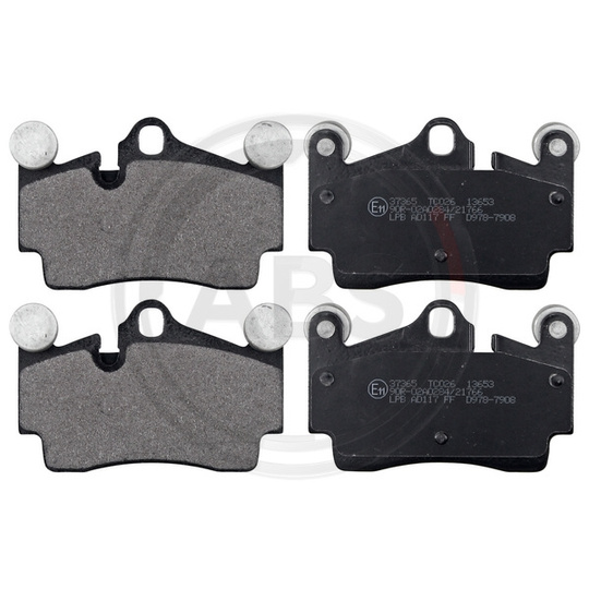 37365 - Brake Pad Set, disc brake 