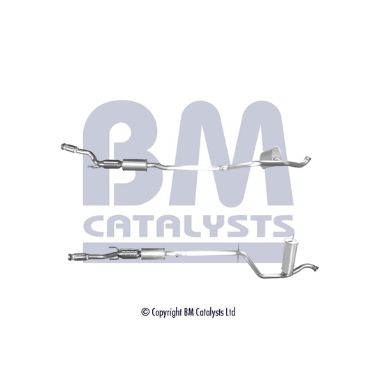BM91674H - Catalytic Converter 