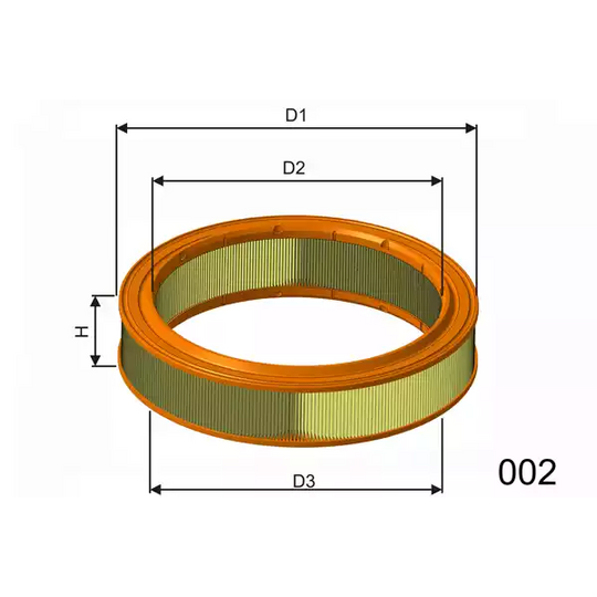 R897 - Air filter 