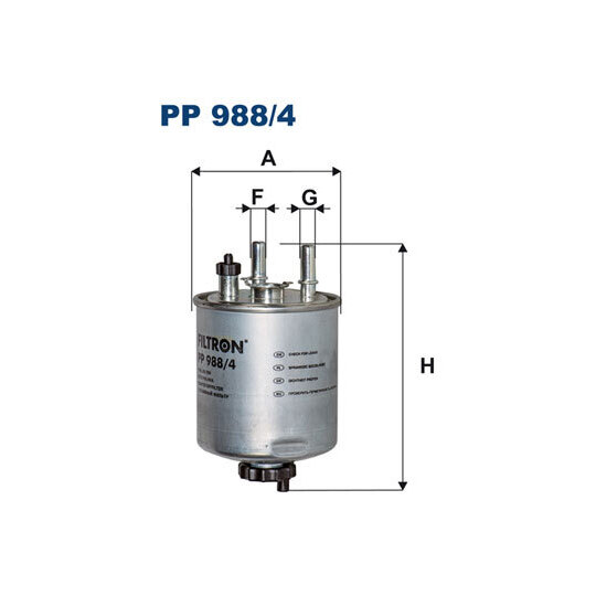 PP 988/4 - Fuel filter 