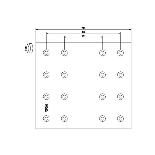 1906302 - Brake Lining Kit, drum brake 