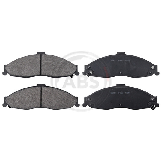 38749 - Brake Pad Set, disc brake 