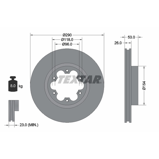 93240600 - Brake Disc 