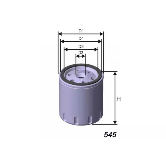 Z298 - Oil filter 