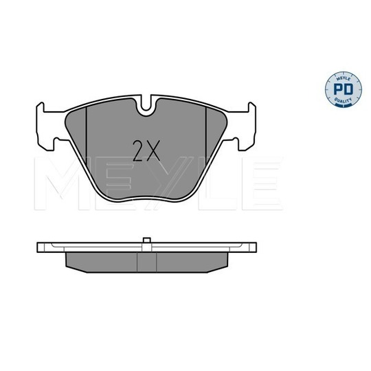 025 246 8820/PD - Brake Pad Set, disc brake 