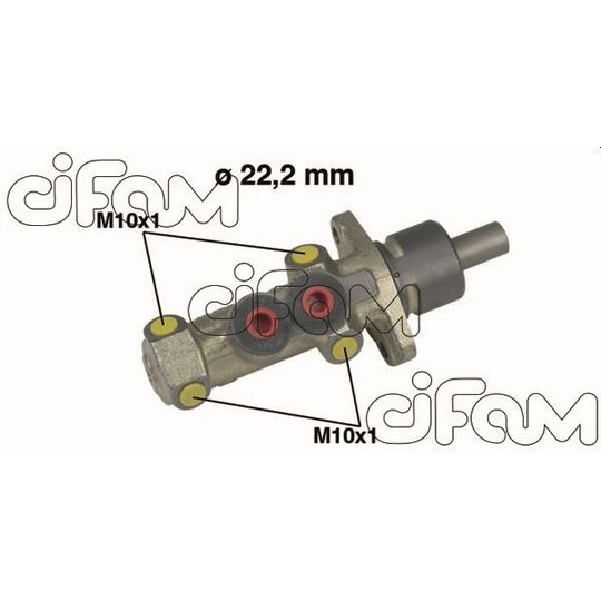 202-206 - Brake Master Cylinder 