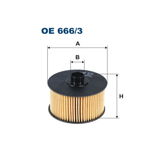OE 666/3 - Oil filter 