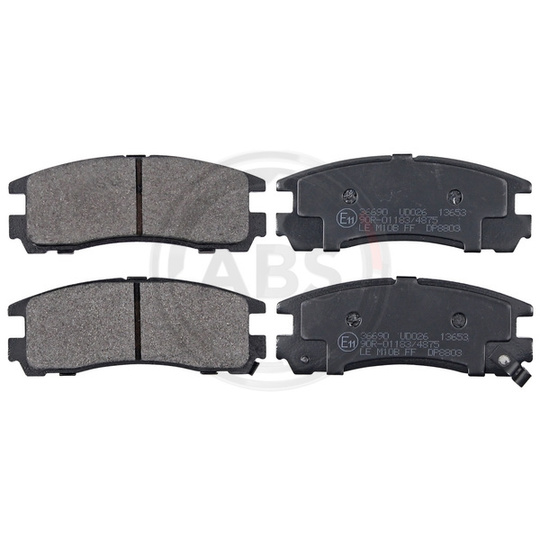 36690 - Brake Pad Set, disc brake 